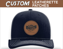 Load image into Gallery viewer, Richardson 112 Custom Leatherette Patch Hats
