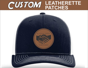 Richardson 112 Custom Leatherette Patch Hats