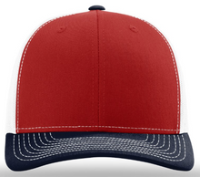 Load image into Gallery viewer, Richardson 112 Truckers Hat with Customized Embroidered Logo
