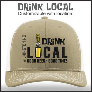 Richardson 112 Truckers Hat with Drink Local Theme