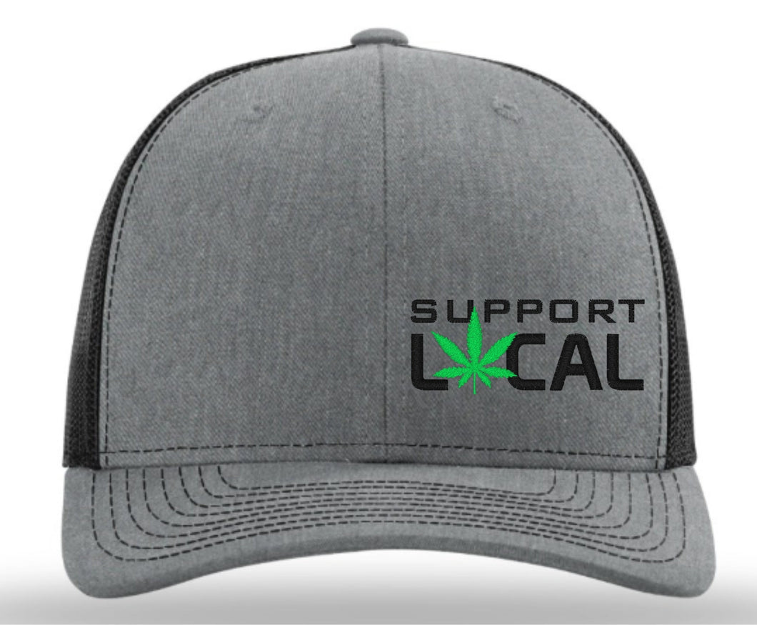 Richardson 112 Customized Embroidered Hats - Stock Design / Support Local Hemp