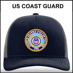 Richardson 112 Embroidered Hats / U.S. Coast Guard
