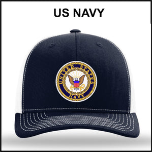 Richardson 112 Embroidered Hats / U.S. Navy