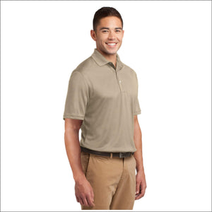 Sport Tech Moisture Wicking Polo with Customized Embroidered Logo