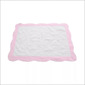 Baby Blanket Blank, Heirloom Quilt Blank, Embroidery Blank, 100% Cotton Quilt, Lap Blanket, Embroidery Supply, Blank Heirloom Monogram Quilt